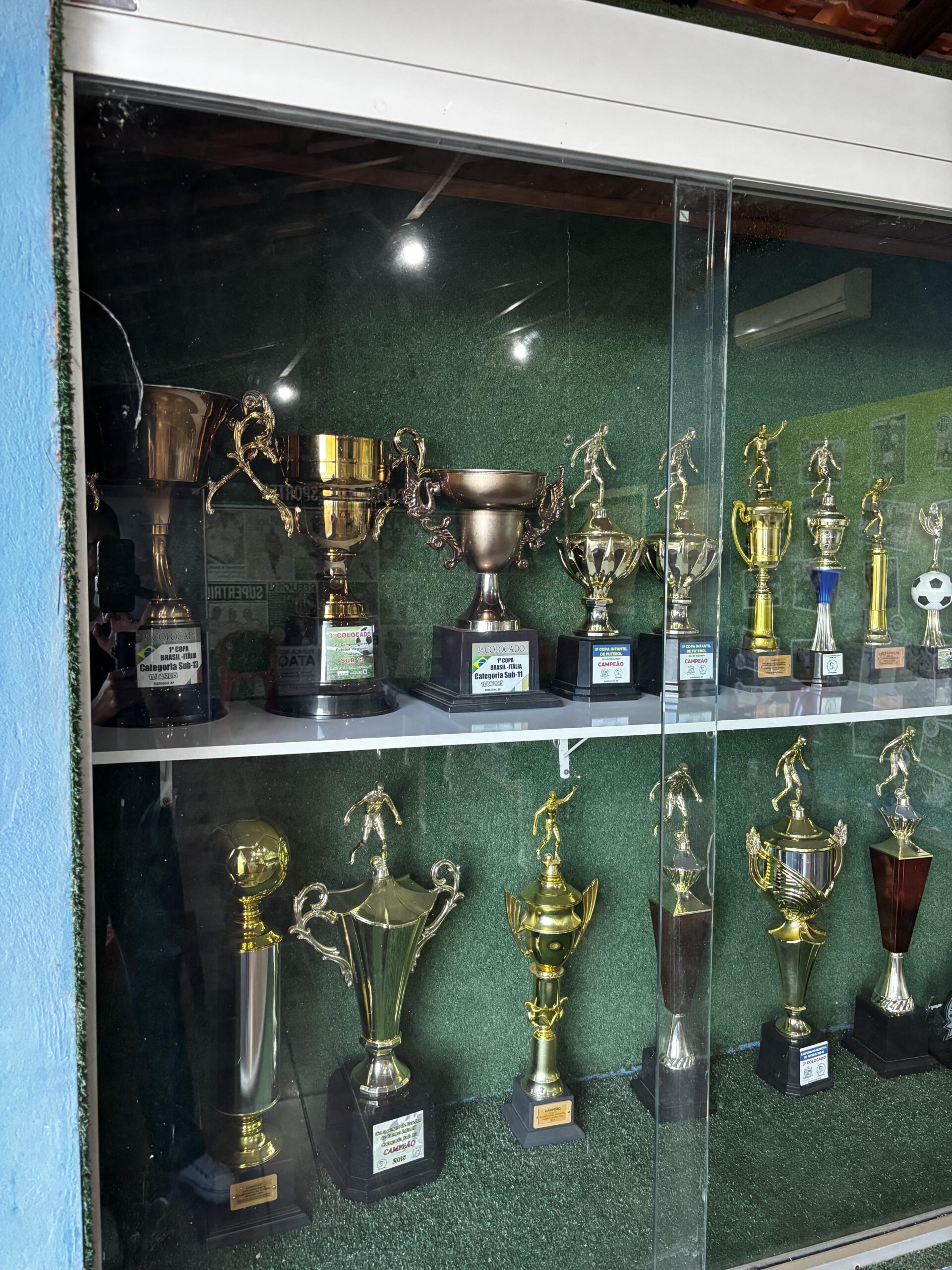 Sala de troféus chacara do basílio chacara santa felicidade